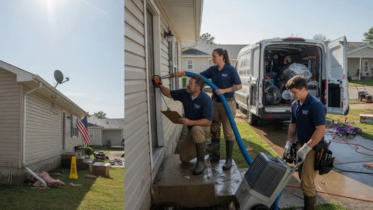 Ceiling Water Damage Restoration in Melvin, KY near me